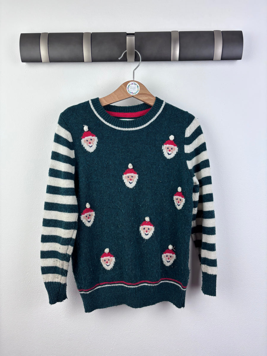 Mini Boden Santa Jumper 5-6 Years-Jumpers-Second Snuggle Preloved