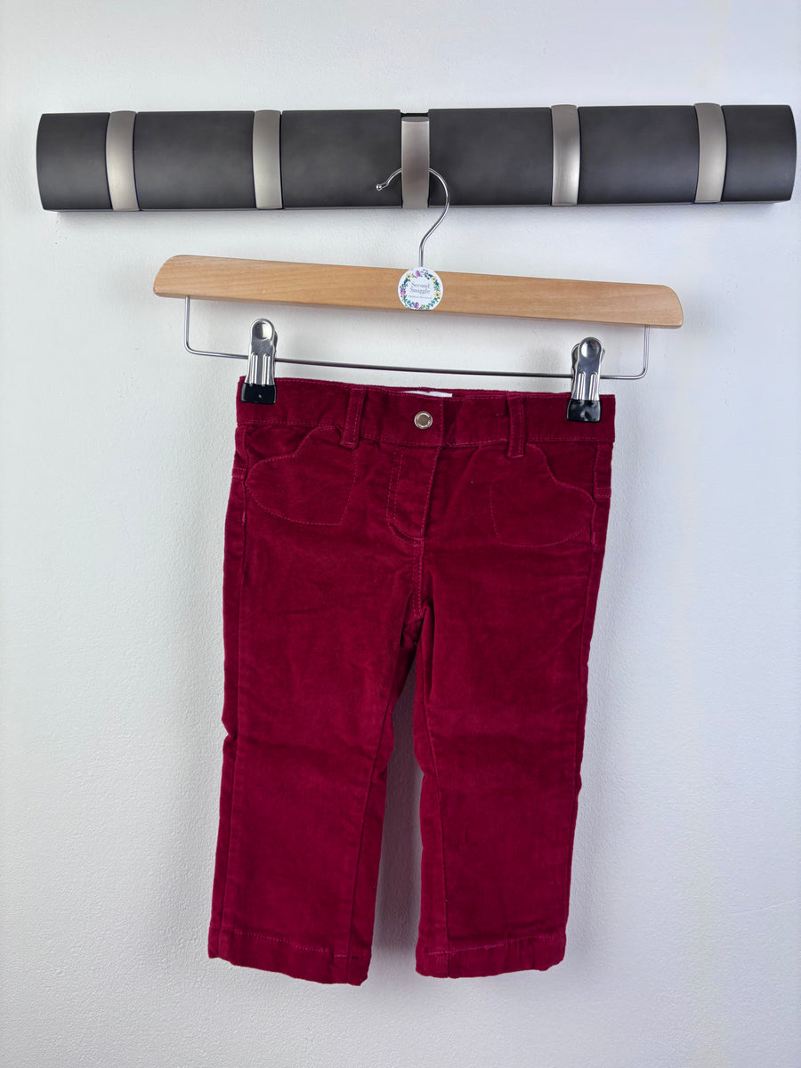 Vertbaudet Corduroy Trousers 6 Months-Trousers-Second Snuggle Preloved