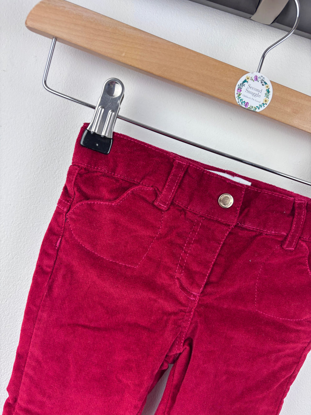 Vertbaudet Corduroy Trousers 6 Months-Trousers-Second Snuggle Preloved