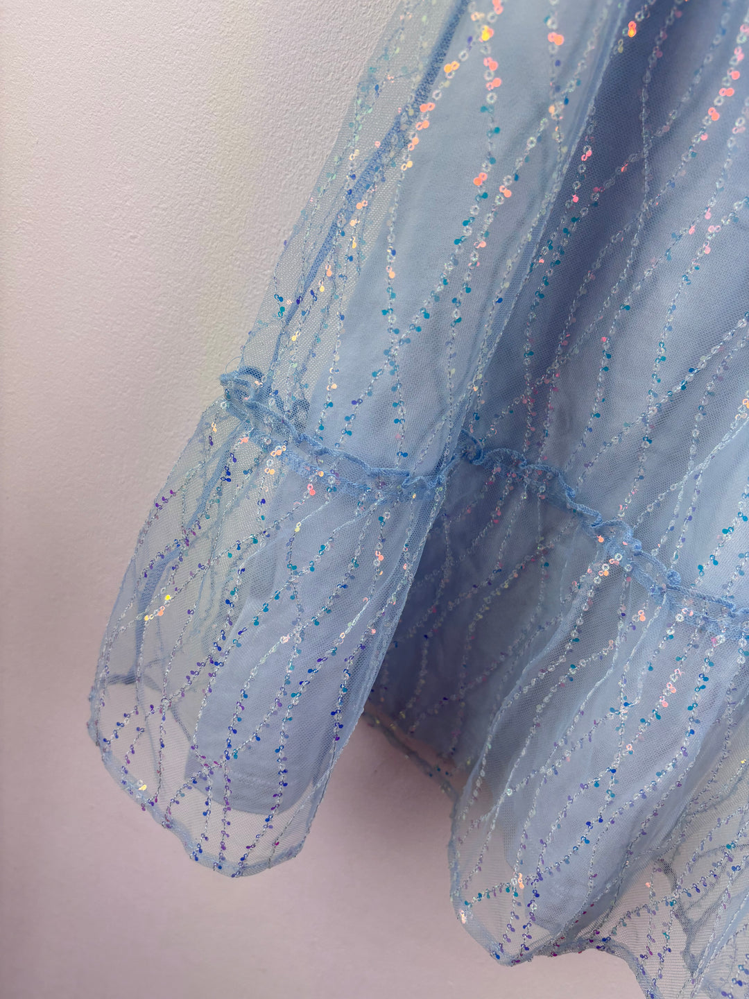 Next Blue Sparkle Dress 6 Years-Dresses-Second Snuggle Preloved