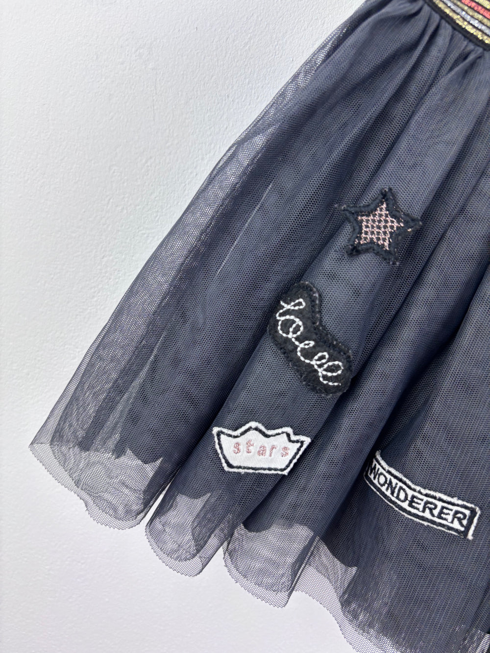 Next Black Tulle Skirt 12-18 Months-Skirts-Second Snuggle Preloved
