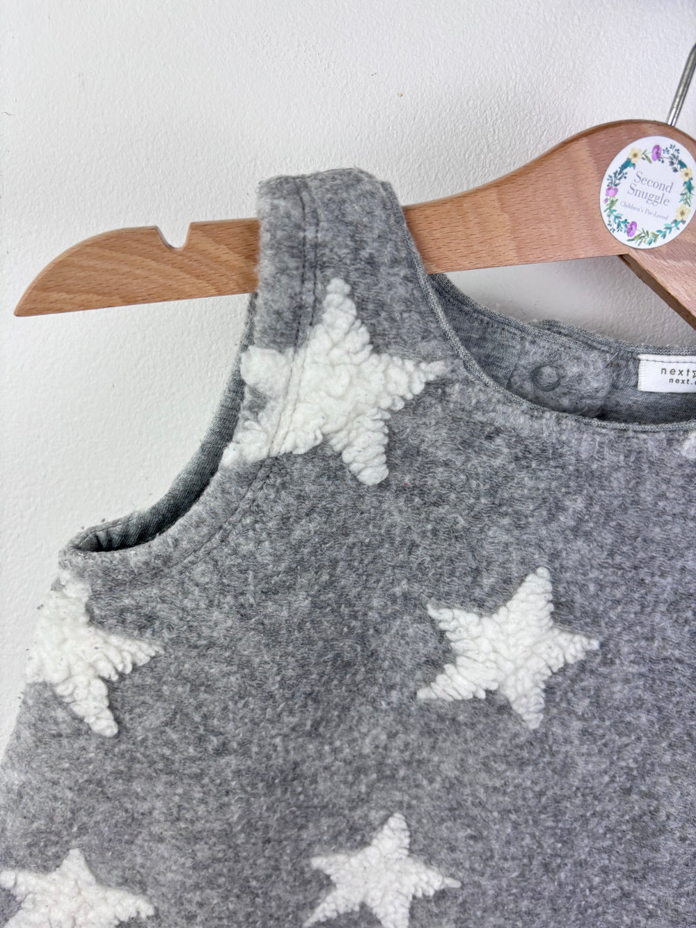 Next Grey Star Tunic 9-12 Months-Rompers-Second Snuggle Preloved