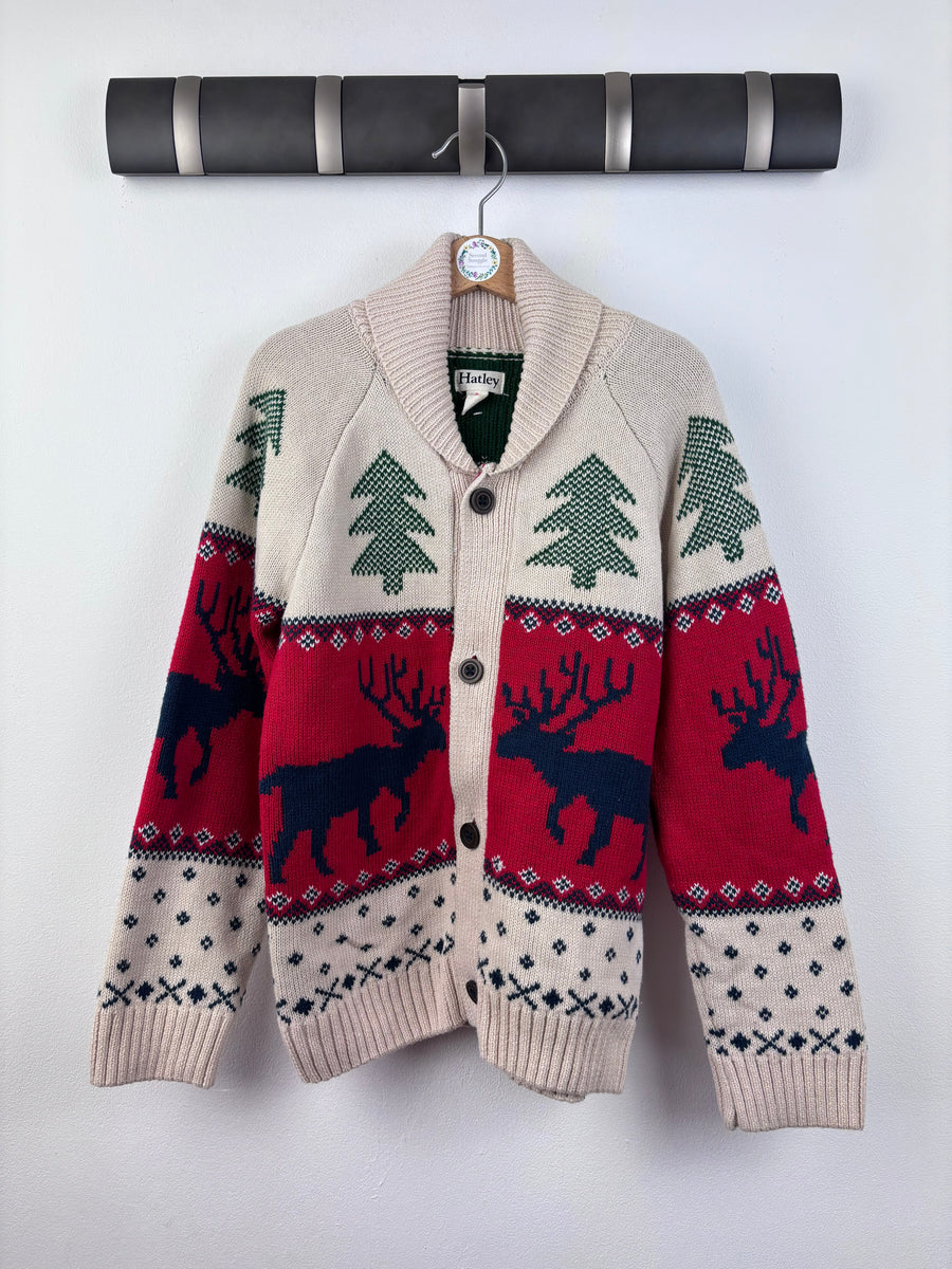 Hatley Christmas Cardigan 8 Years-Cardigans-Second Snuggle Preloved