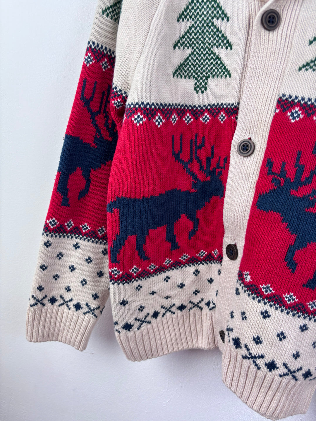 Hatley Christmas Cardigan 8 Years-Cardigans-Second Snuggle Preloved