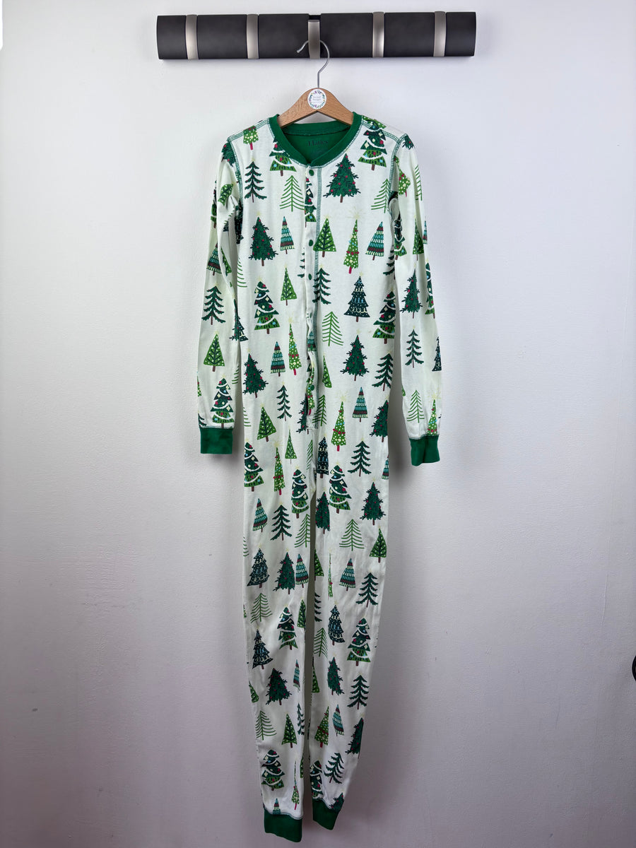Hatley Christmas Trees Onesie 8 Years-Rompers-Second Snuggle Preloved