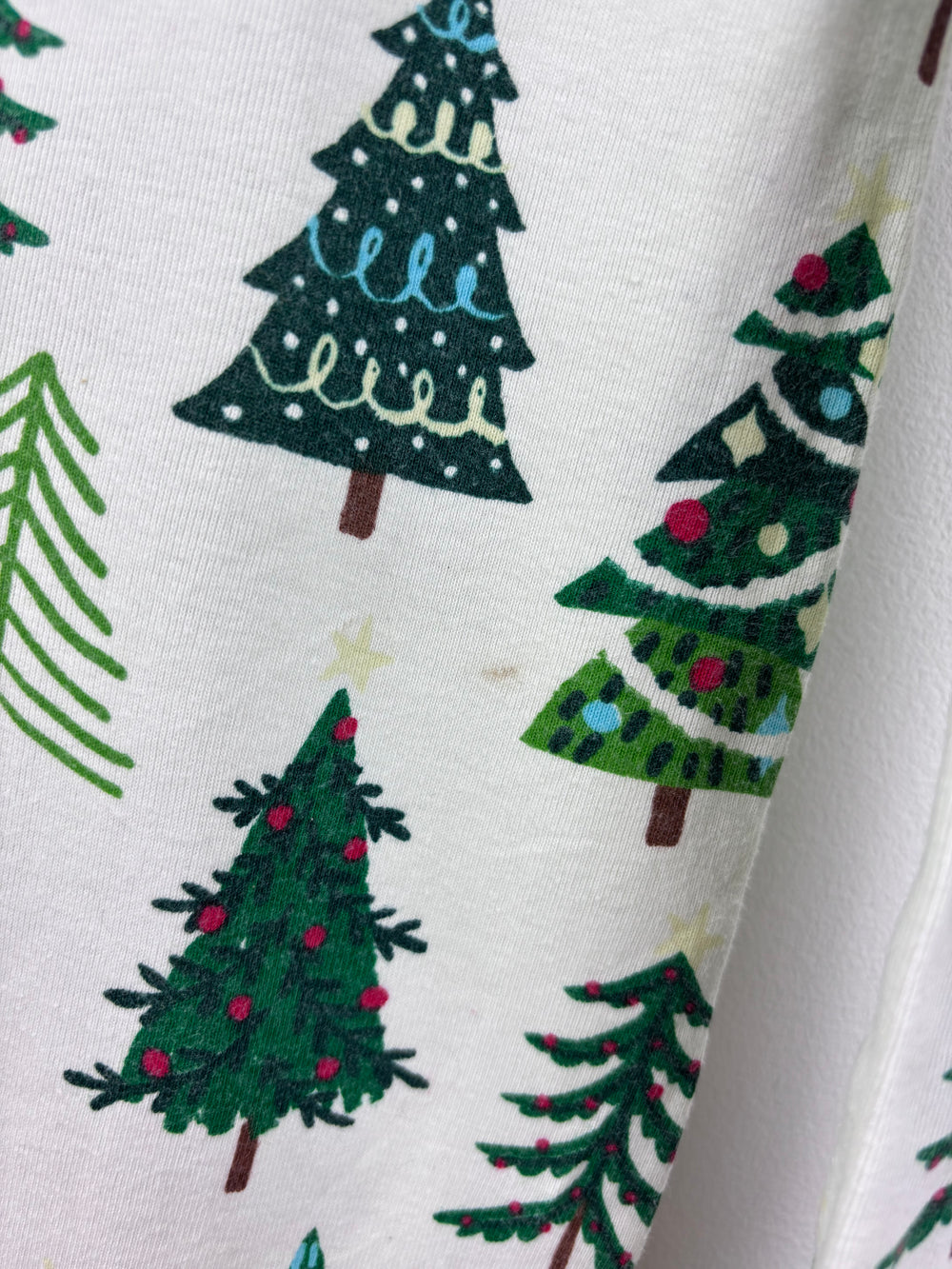 Hatley Christmas Trees Onesie 8 Years-Rompers-Second Snuggle Preloved
