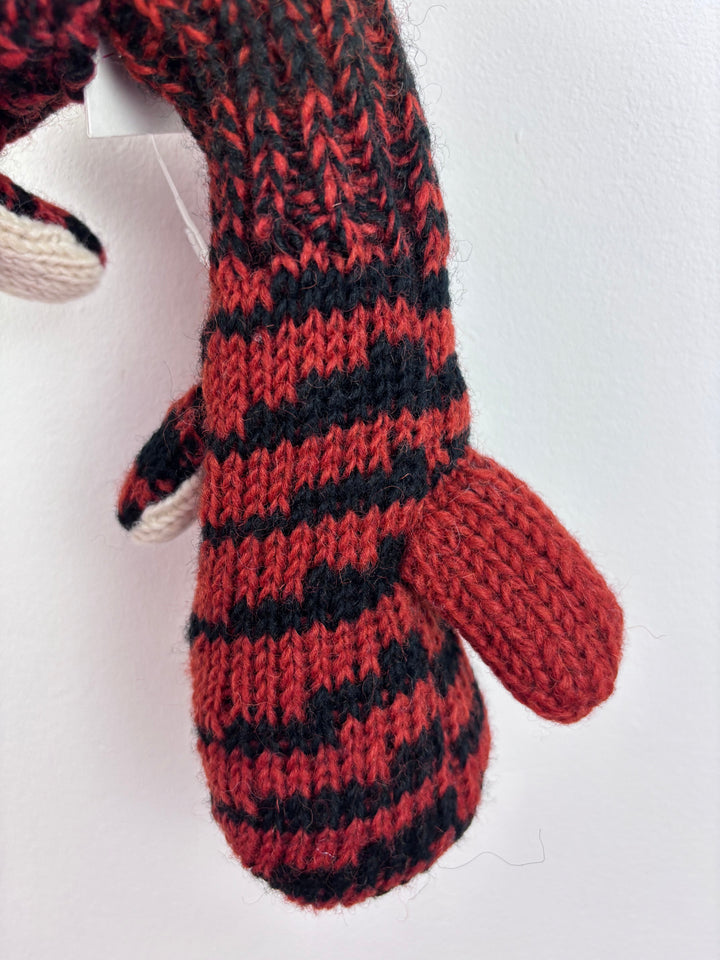 Mamita Tiger Mittens 1-3 Years-Scarfs & Gloves-Second Snuggle Preloved