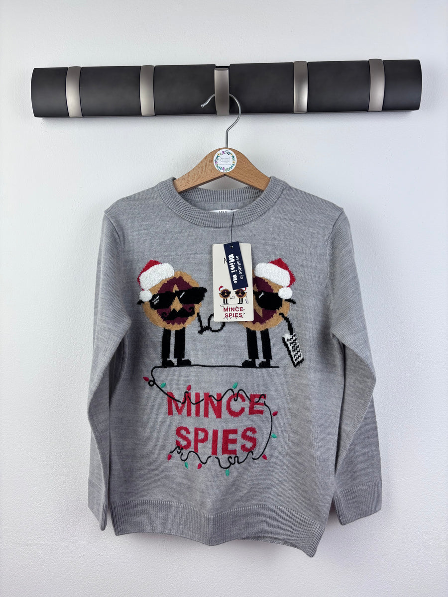 M&S Christmas Jumper 5-6 Years-Jumpers-Second Snuggle Preloved