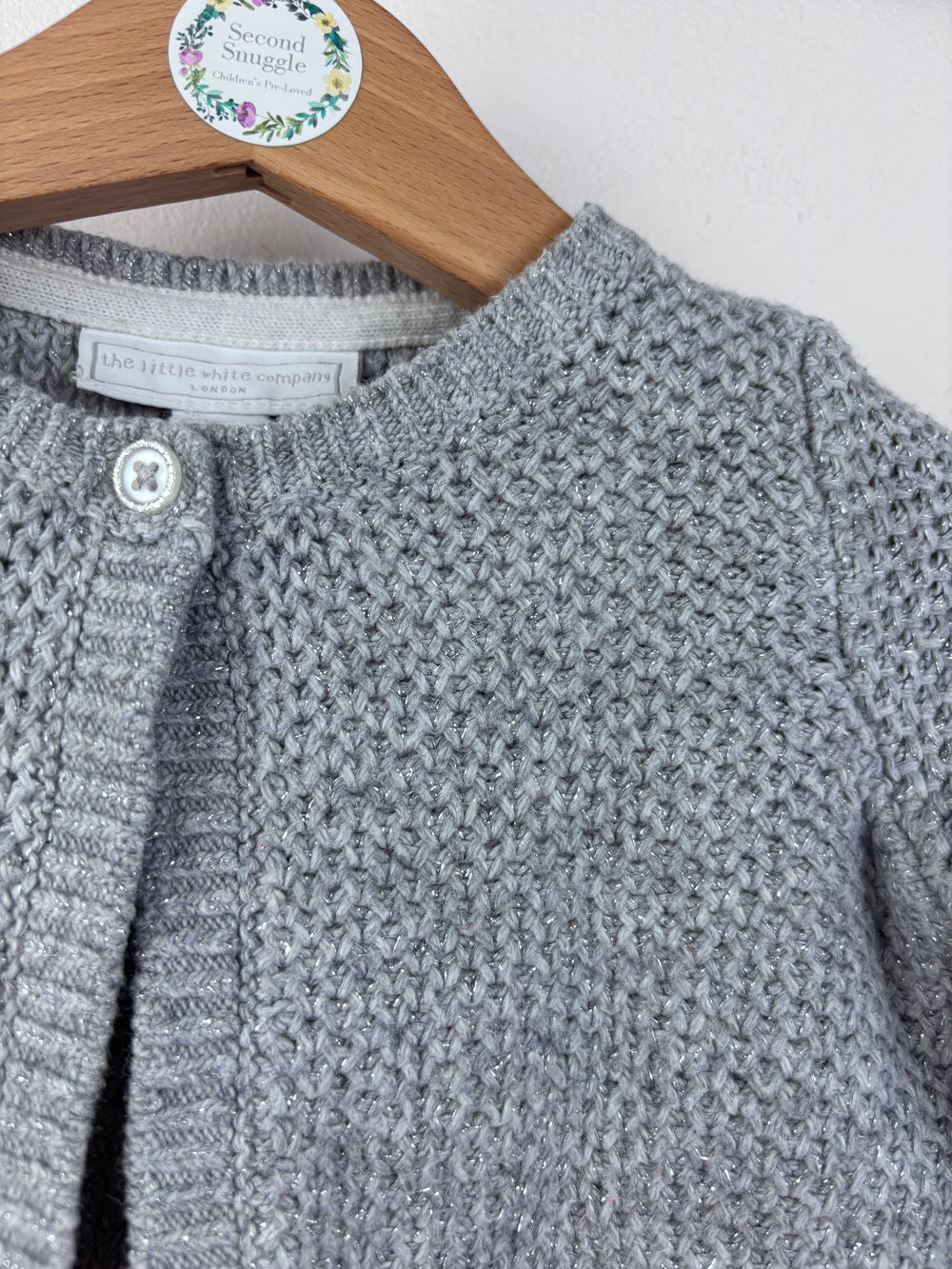 The Little White Company Cardigan 3-6 Months-Cardigans-Second Snuggle Preloved