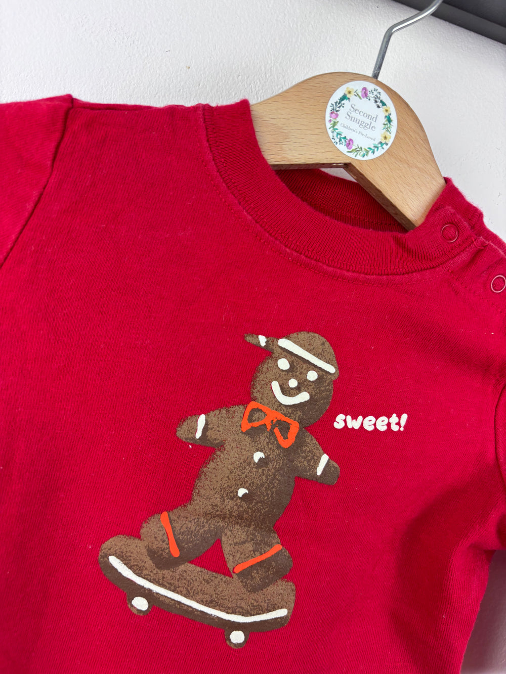 Baby Gap Christmas Top 3-6 Months-Tops-Second Snuggle Preloved