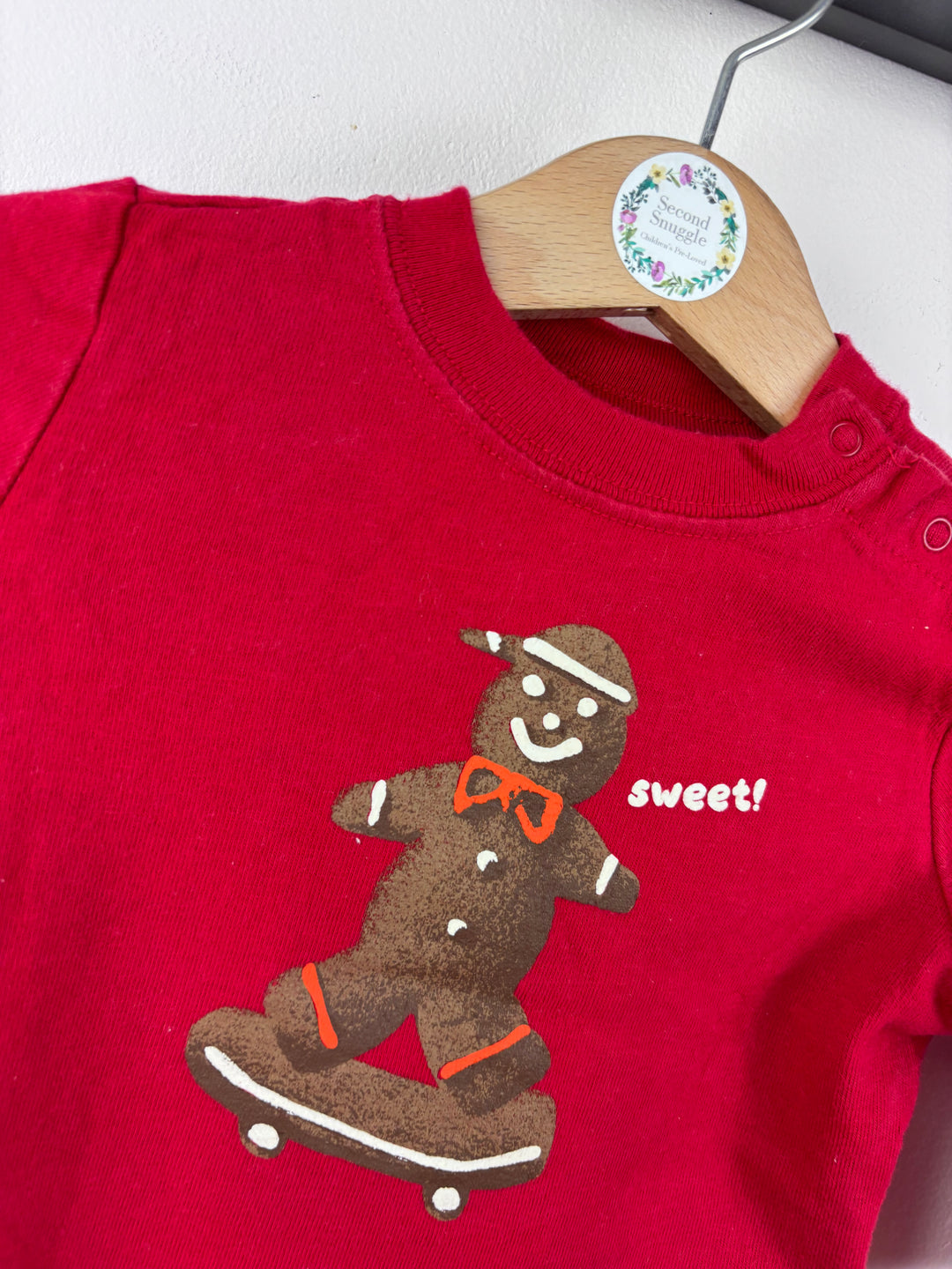 Baby Gap Christmas Top 3-6 Months-Tops-Second Snuggle Preloved