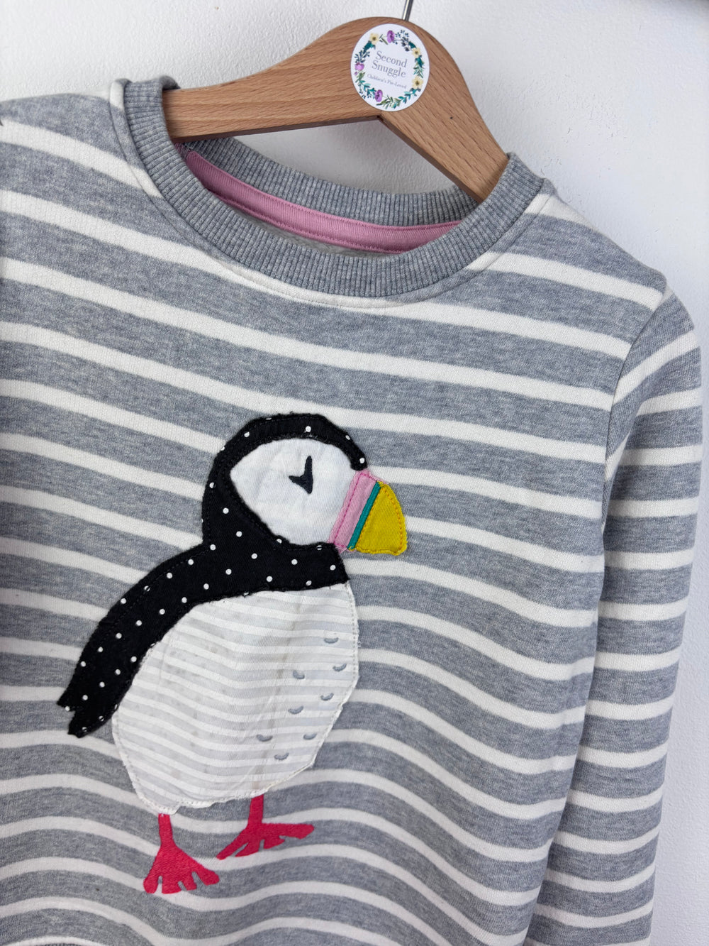 Boden Puffin Sweatshirt 5-6 Years-Jumpers-Second Snuggle Preloved