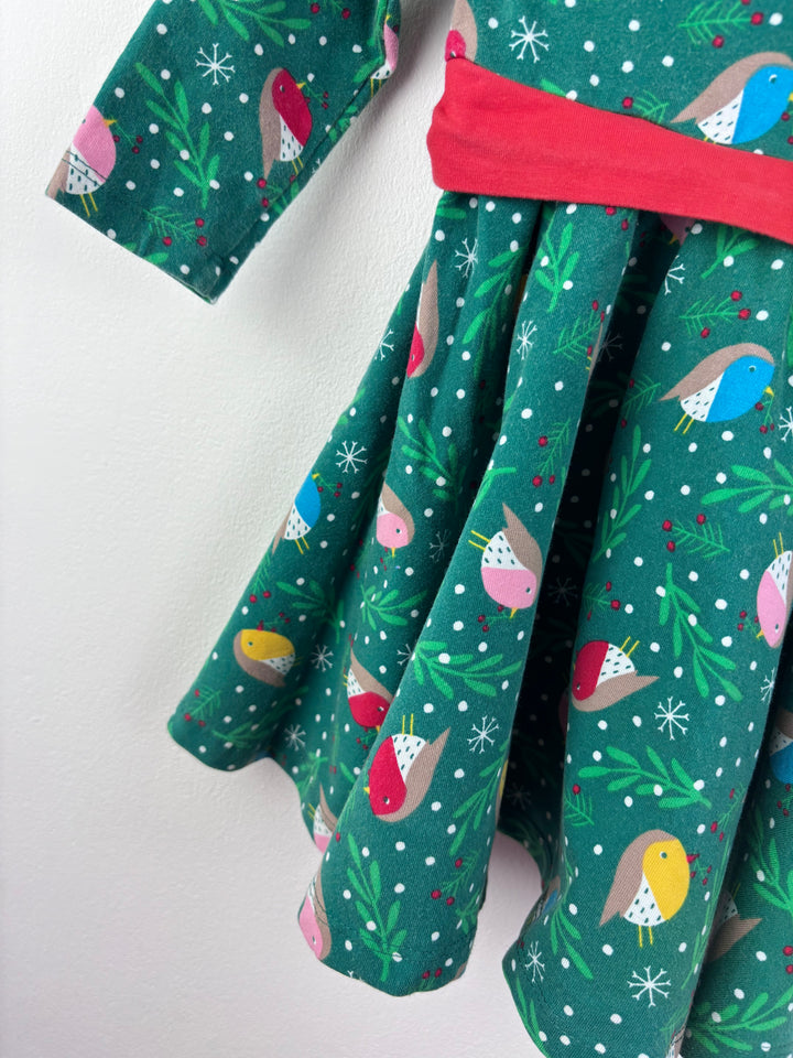 Frugi Christmas Dress 3-6 Months-Dresses-Second Snuggle Preloved