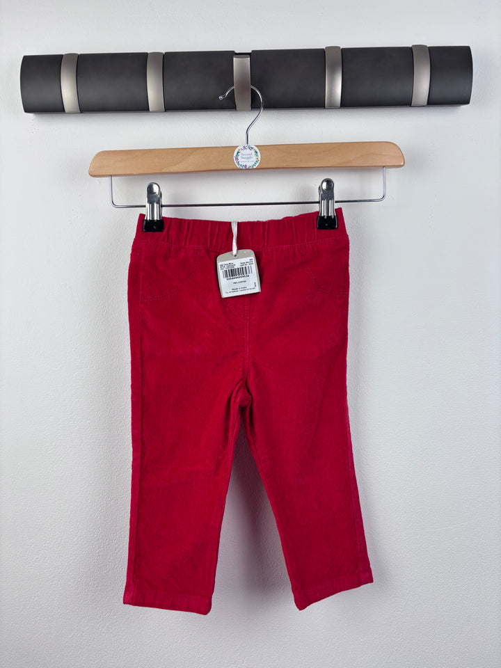 Tu Corduroy Trousers 9-12 Months-Trousers-Second Snuggle Preloved