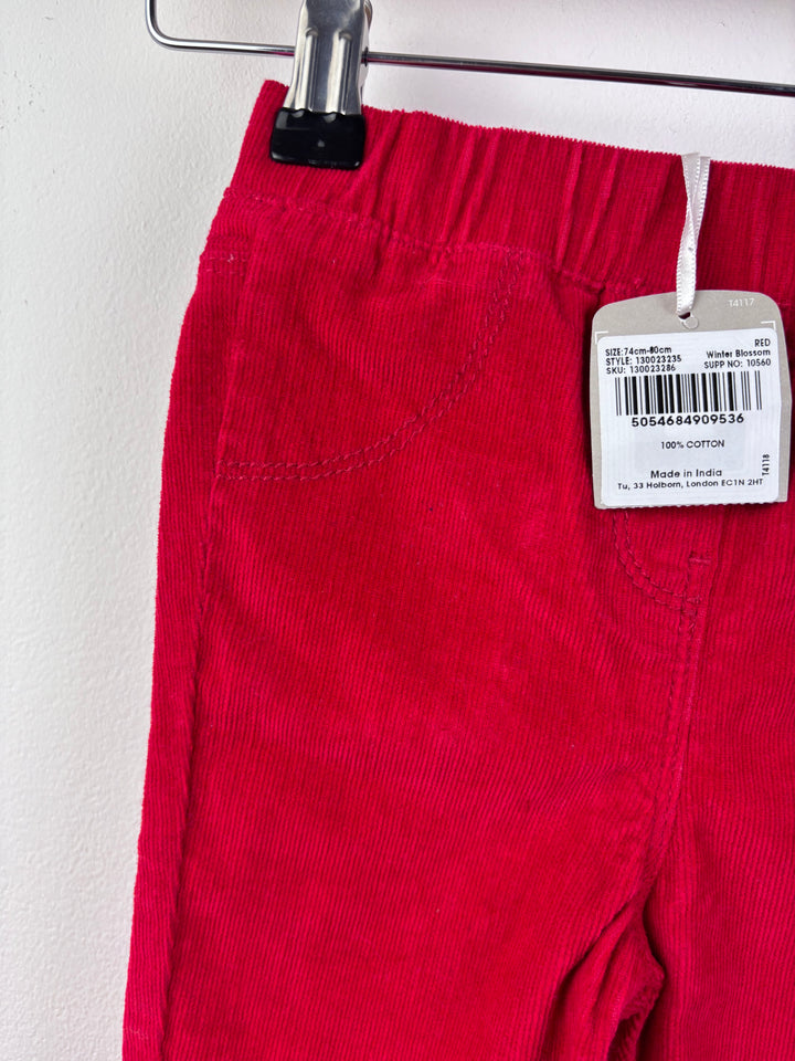 Tu Corduroy Trousers 9-12 Months-Trousers-Second Snuggle Preloved