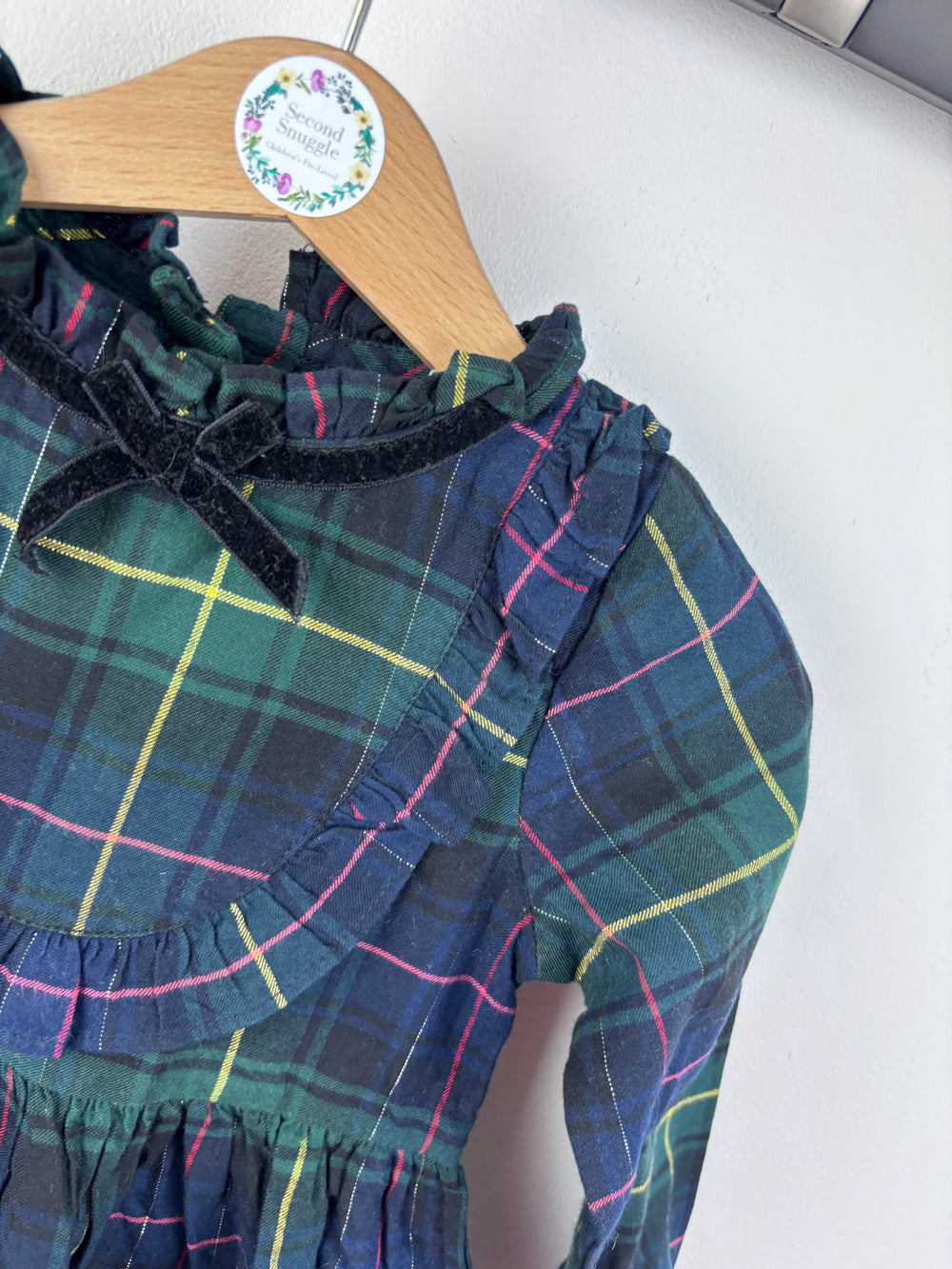 Next Tartan Dress 12-18 Months-Dresses-Second Snuggle Preloved