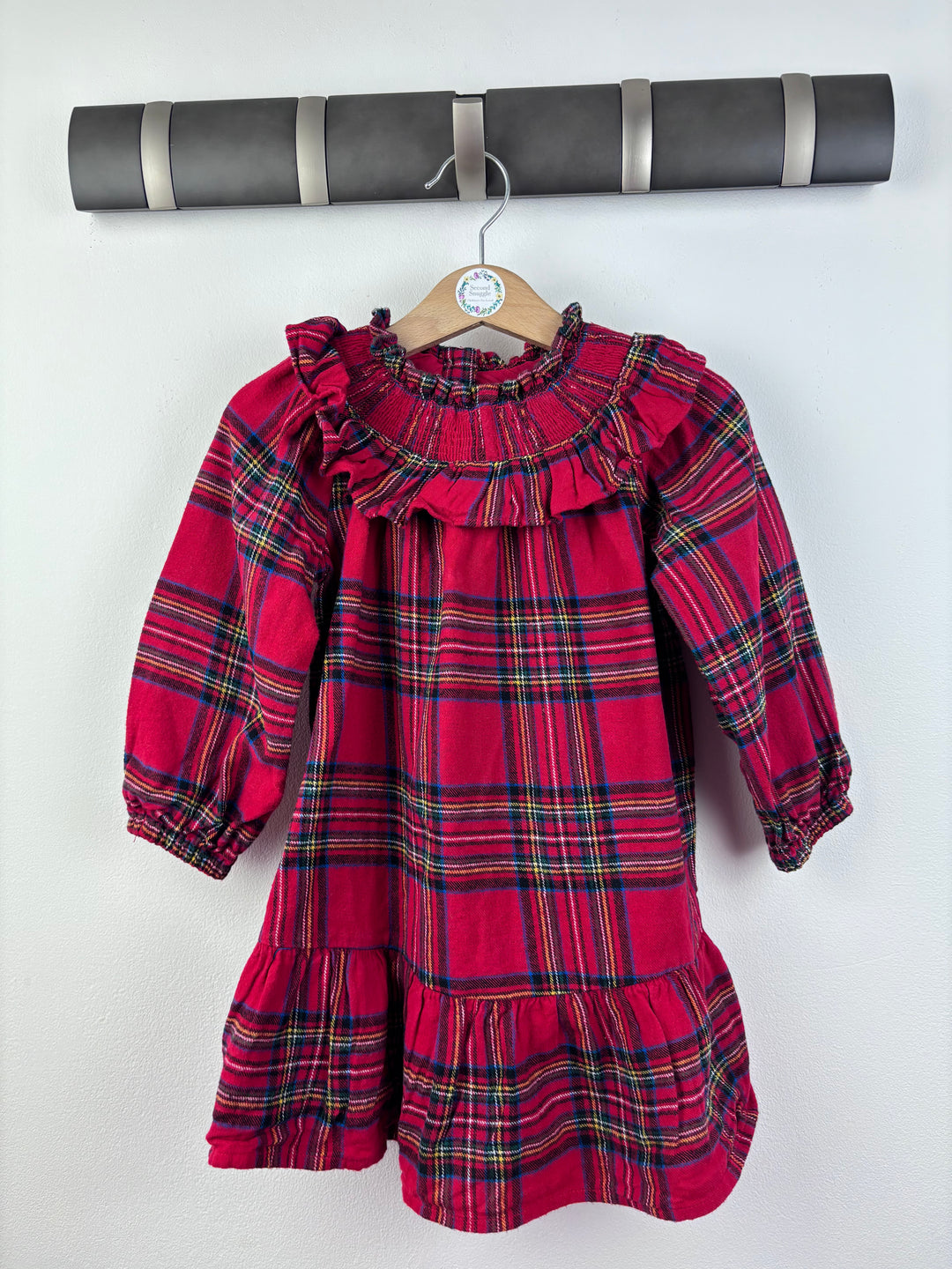 Matalan Tartan Dress 2-3 Years-Dresses-Second Snuggle Preloved