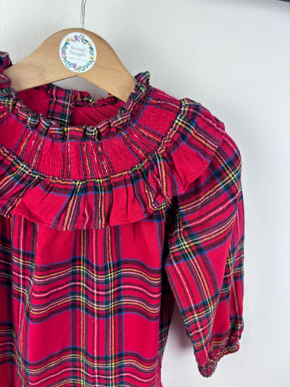 Matalan Tartan Dress 2-3 Years-Dresses-Second Snuggle Preloved