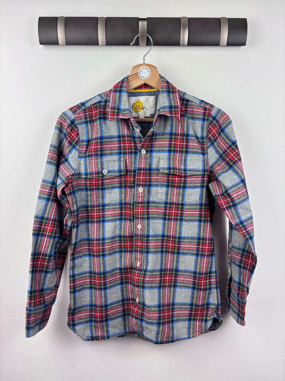 Boden Tartan Shirt 11-12 Years-Shirts-Second Snuggle Preloved