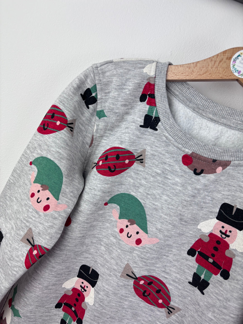 George Christmas Jumper & Joggers Set 6-7 Years-Jumpers-Second Snuggle Preloved