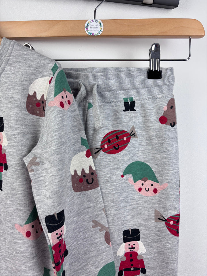 George Christmas Jumper & Joggers Set 6-7 Years-Jumpers-Second Snuggle Preloved