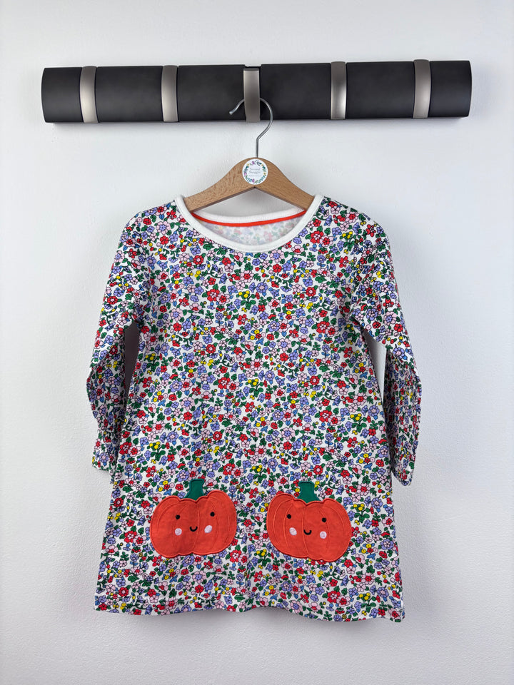 Unbranded Pumpkin Dress 3 Years-Dresses-Second Snuggle Preloved