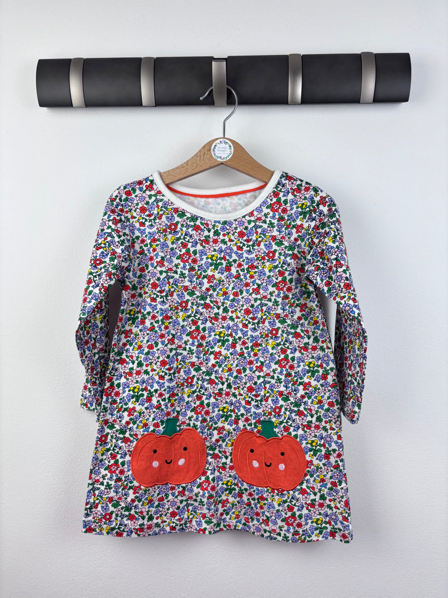 Unbranded Pumpkin Dress 3 Years-Dresses-Second Snuggle Preloved