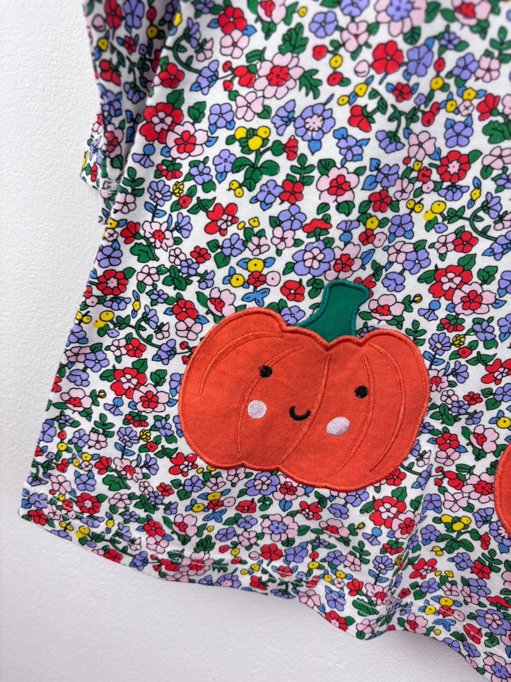 Unbranded Pumpkin Dress 3 Years-Dresses-Second Snuggle Preloved