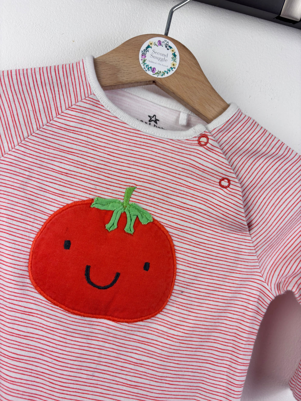 Next Pumpkin Sleepsuit 3-6 Months-Sleepsuits-Second Snuggle Preloved
