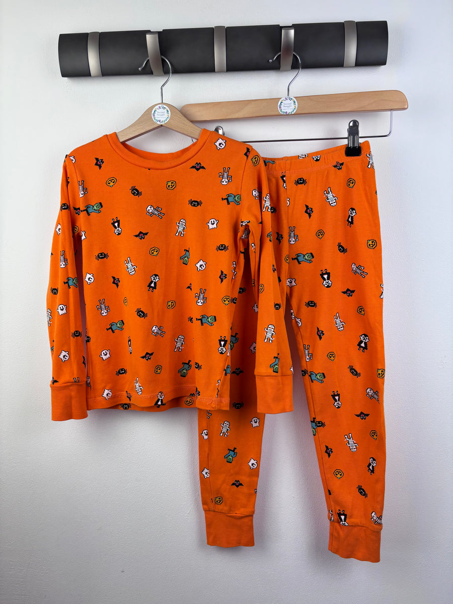 George Halloween Pyjamas 5-6 Years-Night Wear-Second Snuggle Preloved