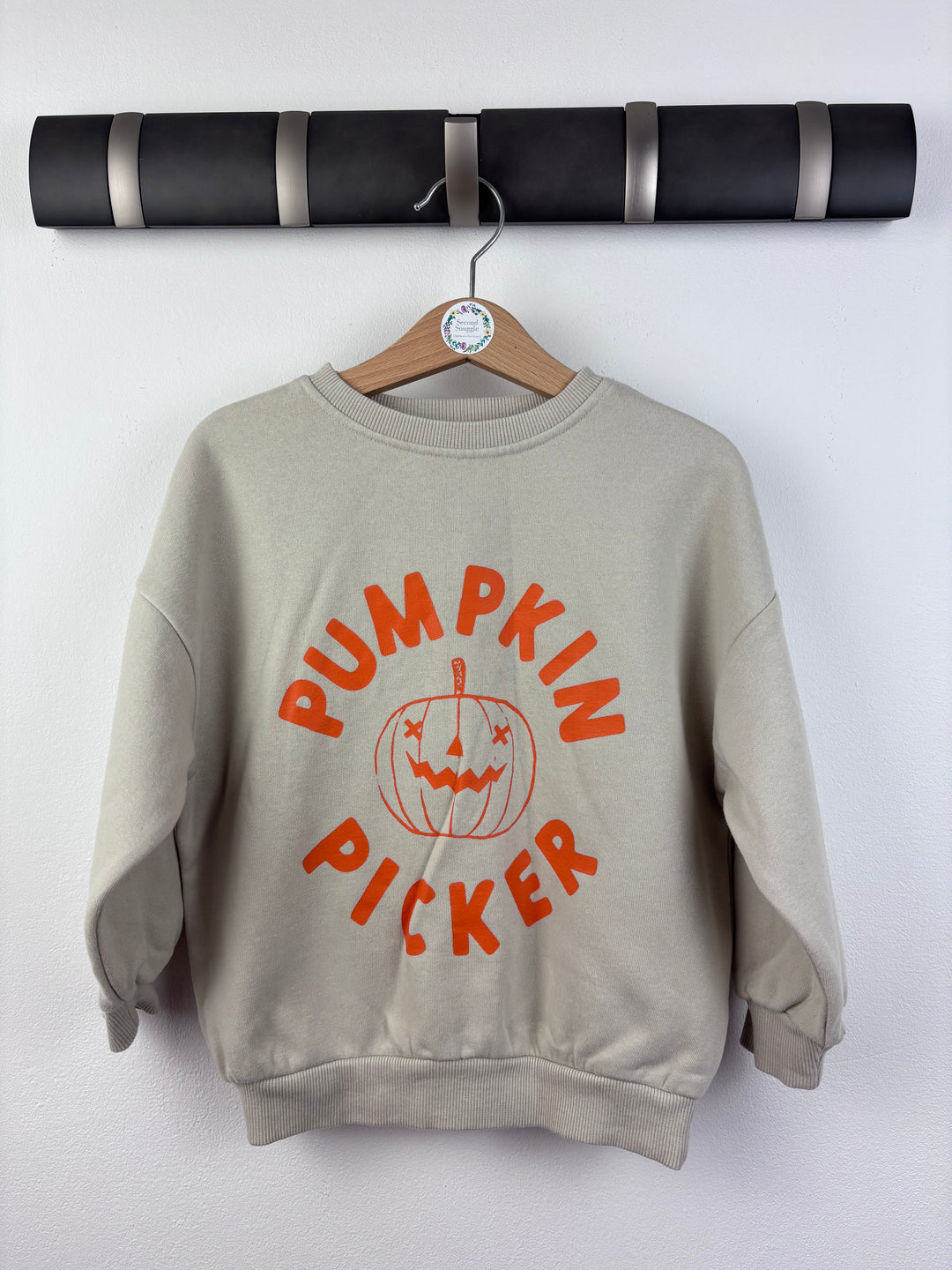 George Pumpkin Picker Jumper 5-6 Years-Jumpers-Second Snuggle Preloved