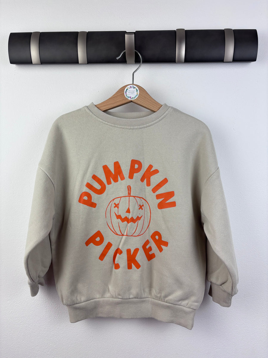 George Pumpkin Picker Jumper 2-3 Years-Jumpers-Second Snuggle Preloved
