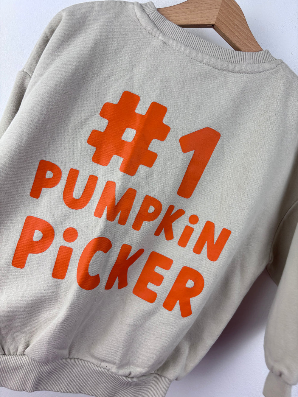 George Pumpkin Picker Jumper 5-6 Years-Jumpers-Second Snuggle Preloved