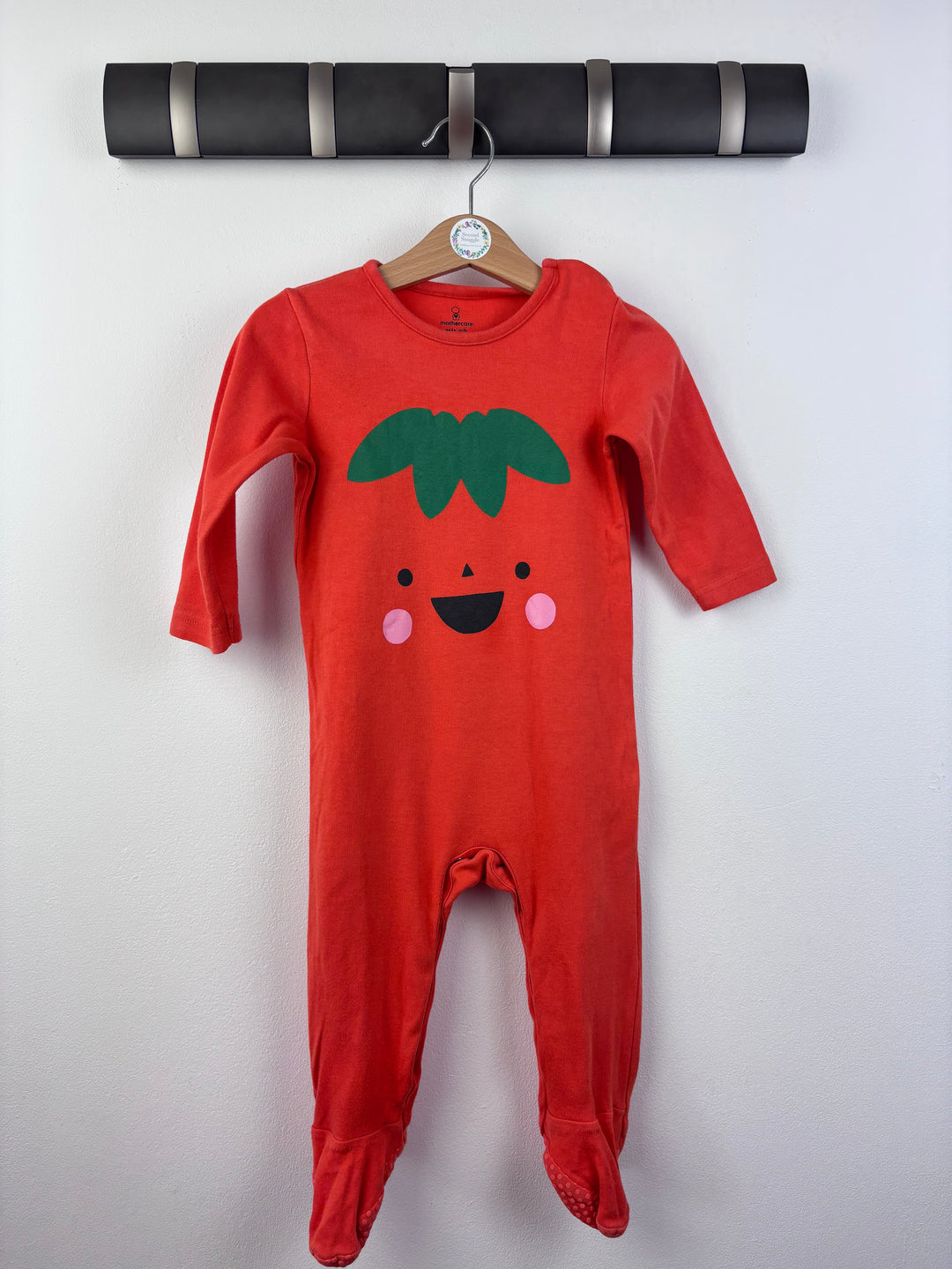 Mothercare Pumpkin Sleepsuit 9-12 Months-Sleepsuits-Second Snuggle Preloved