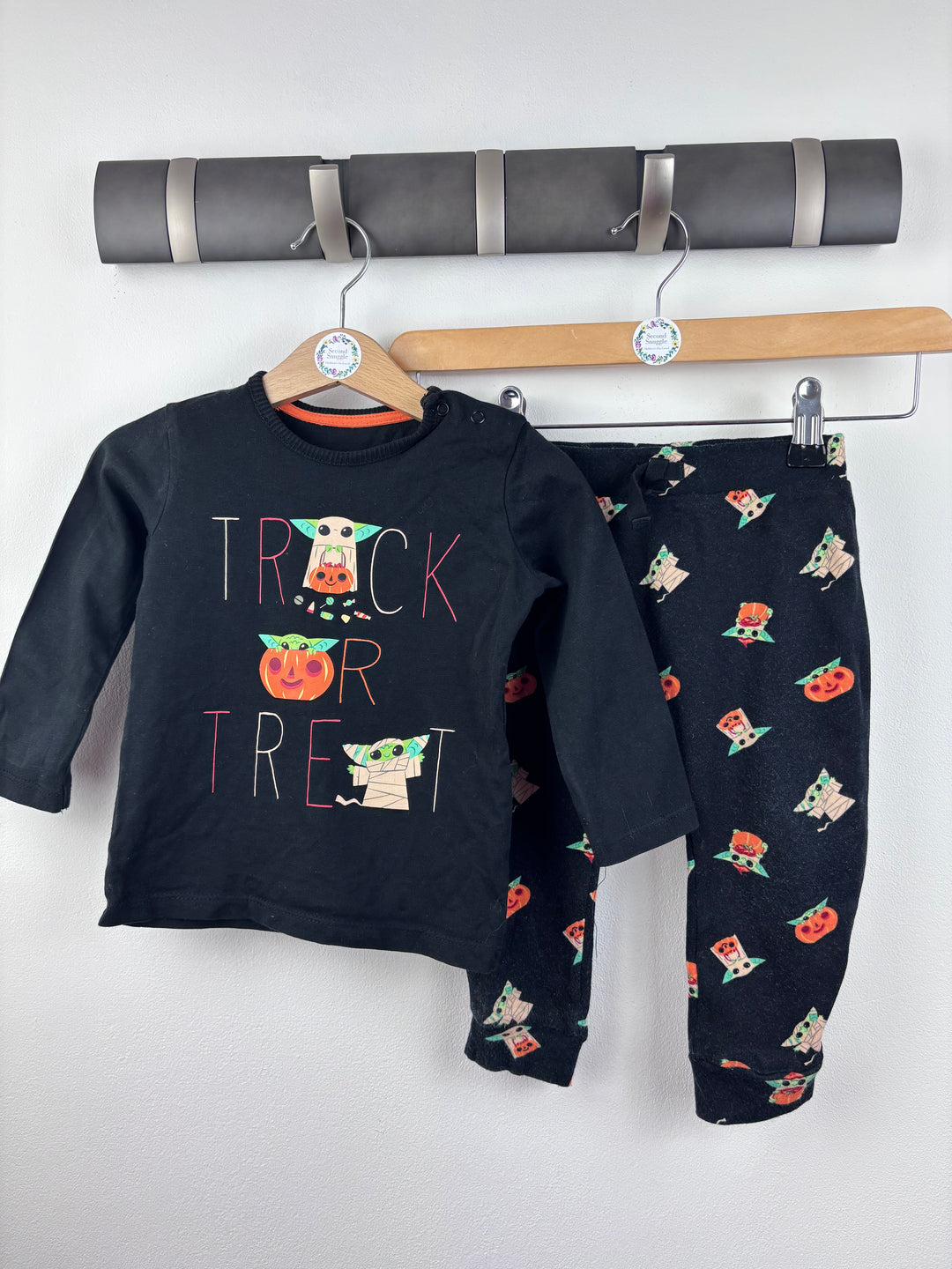 George Trick Or Treat Pyjamas 9-12 Months-Night Wear-Second Snuggle Preloved