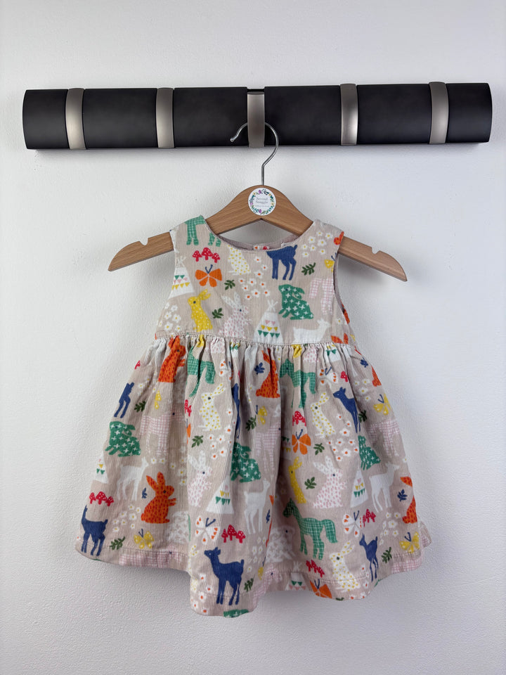 John Lewis Cord Dress 3-6 Months-Dresses-Second Snuggle Preloved