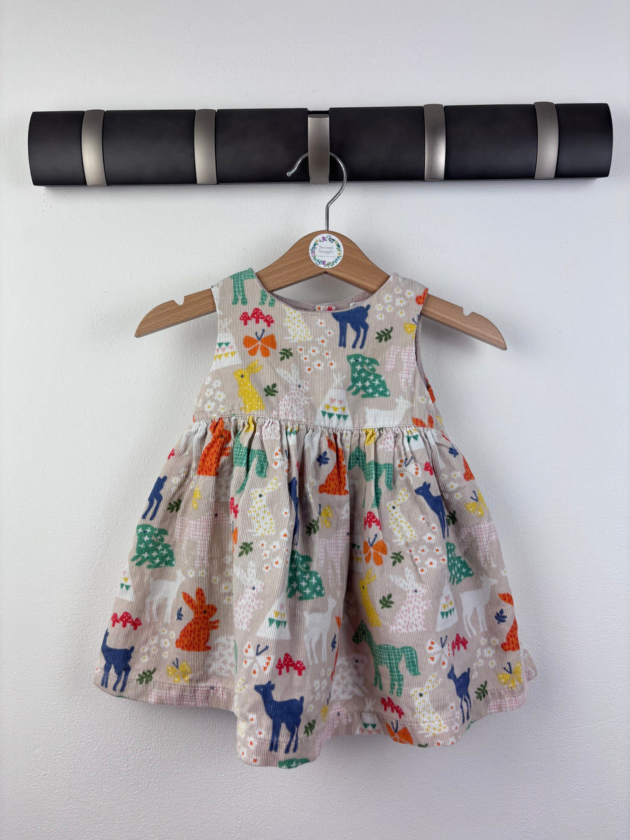 John Lewis Cord Dress 3-6 Months-Dresses-Second Snuggle Preloved