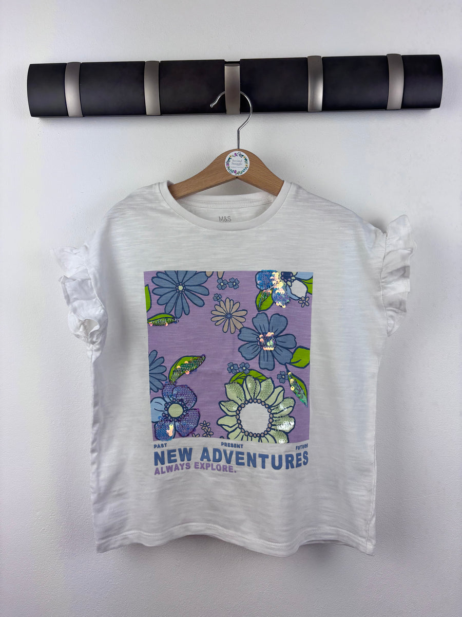 M&S T Shirt 6-7 Years-Tops-Second Snuggle Preloved