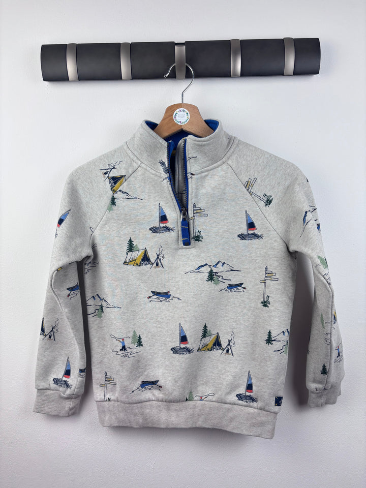Joules Quarter Zip Sweatshirt 9 Years