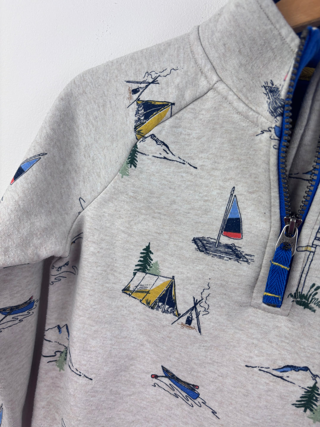 Joules Quarter Zip Sweatshirt 9 Years