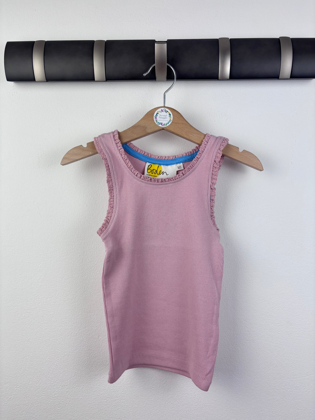 Mini Boden Pink Vest T-shirt 11-12 Years-Tops-Second Snuggle Preloved