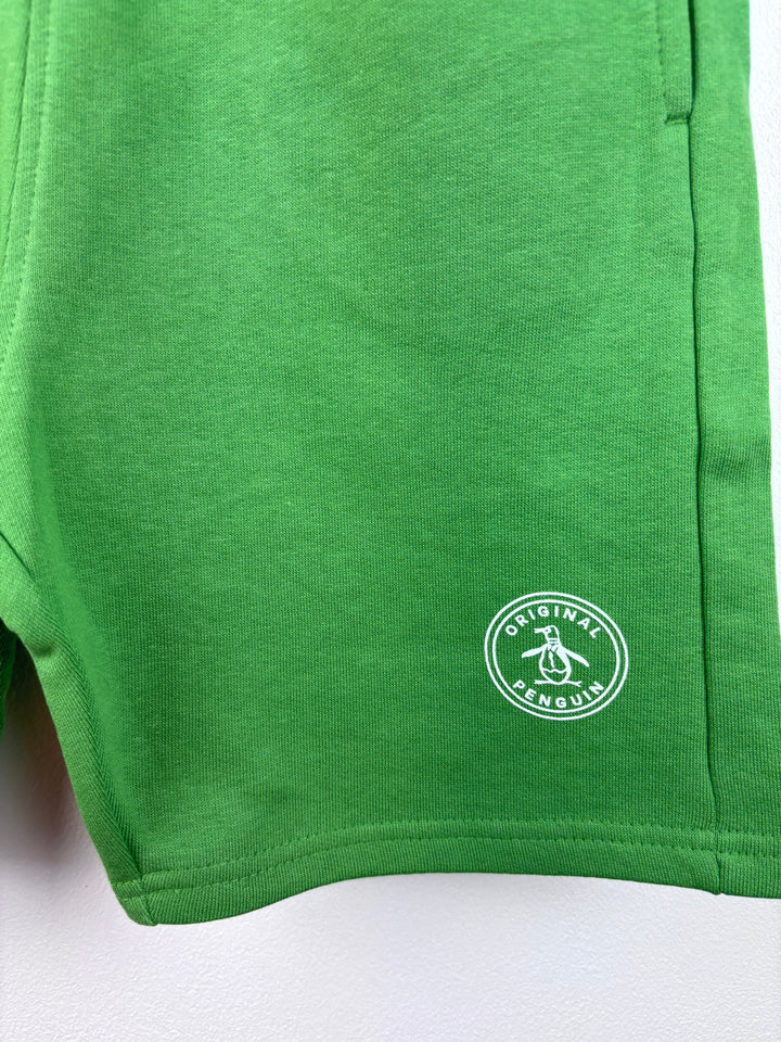 Penguin Green Shorts Various Sizes-Shorts-Second Snuggle Preloved