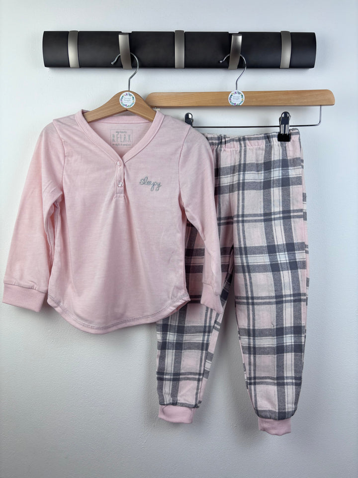 Peacocks Pyjama Set 3-4 Years