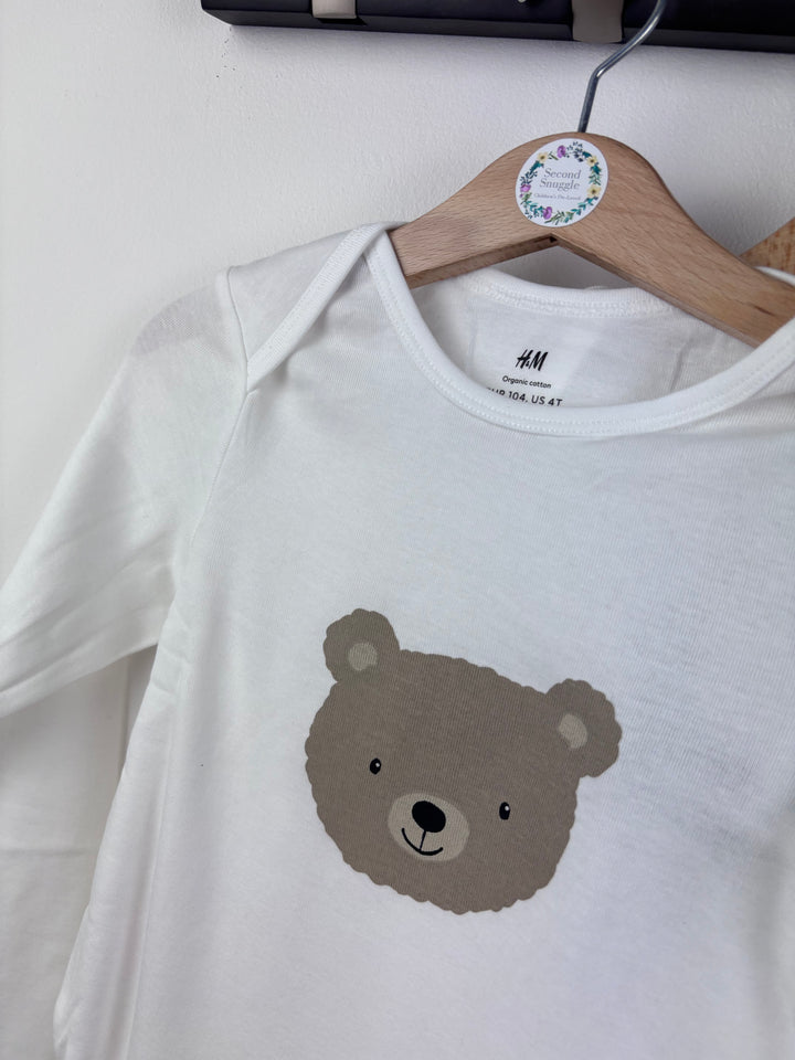 H&M Bodysuits 3-4 Years