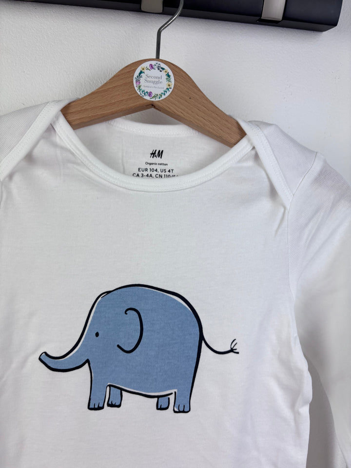 H&M Bodysuits 3-4 Years