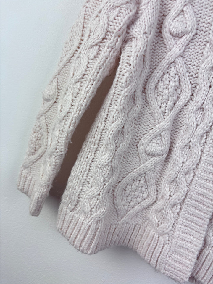 Mini Boden Cable Knit Cardigan 3-4 Years-Cardigans-Second Snuggle Preloved