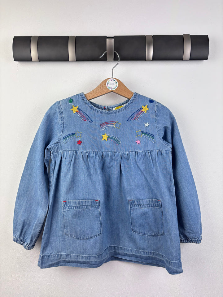 Mini Boden Denim Top 3-4 Years-Tops-Second Snuggle Preloved