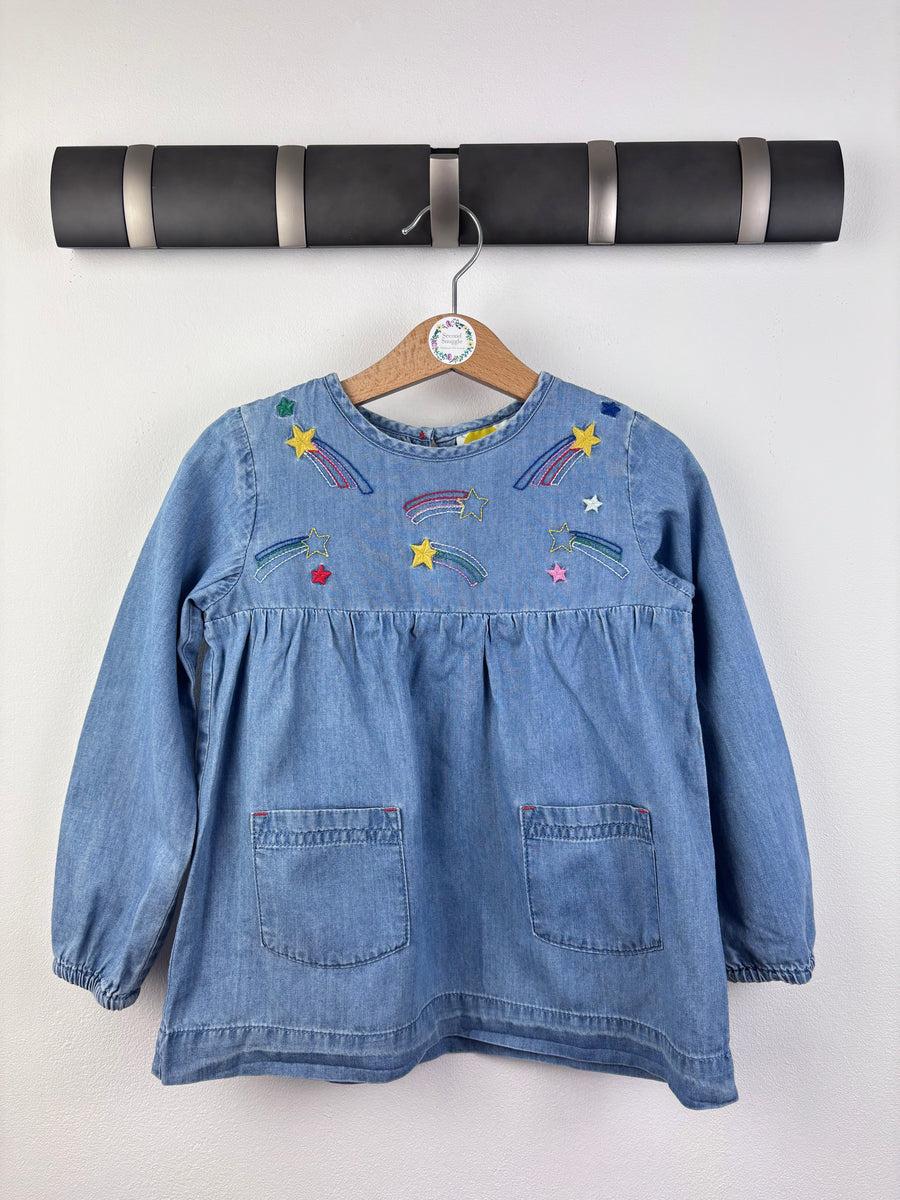 Mini Boden Denim Top 3-4 Years-Tops-Second Snuggle Preloved