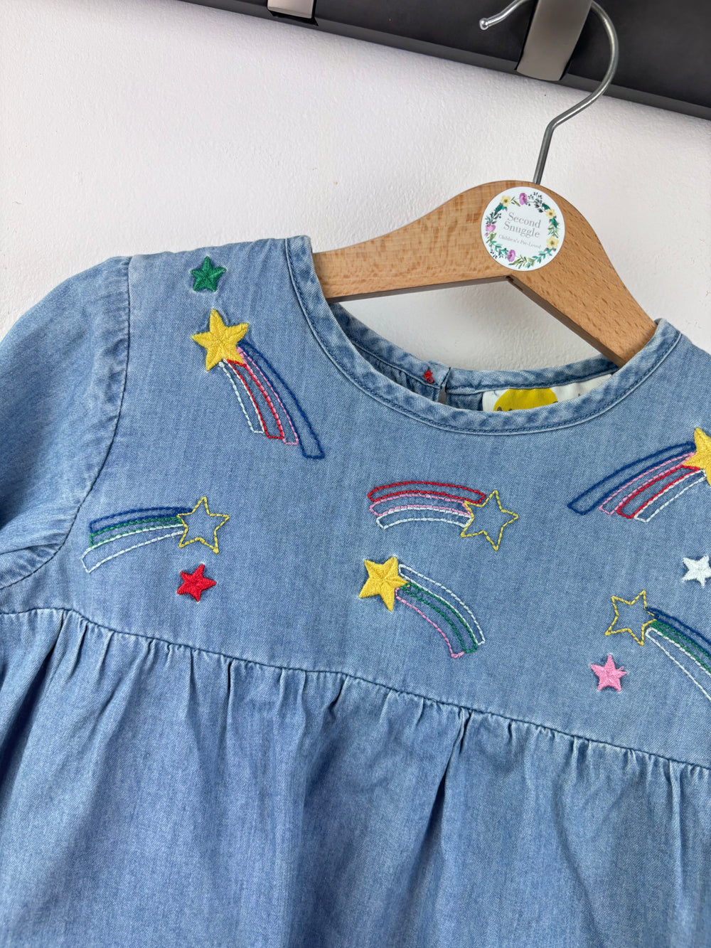 Mini Boden Denim Top 3-4 Years-Tops-Second Snuggle Preloved