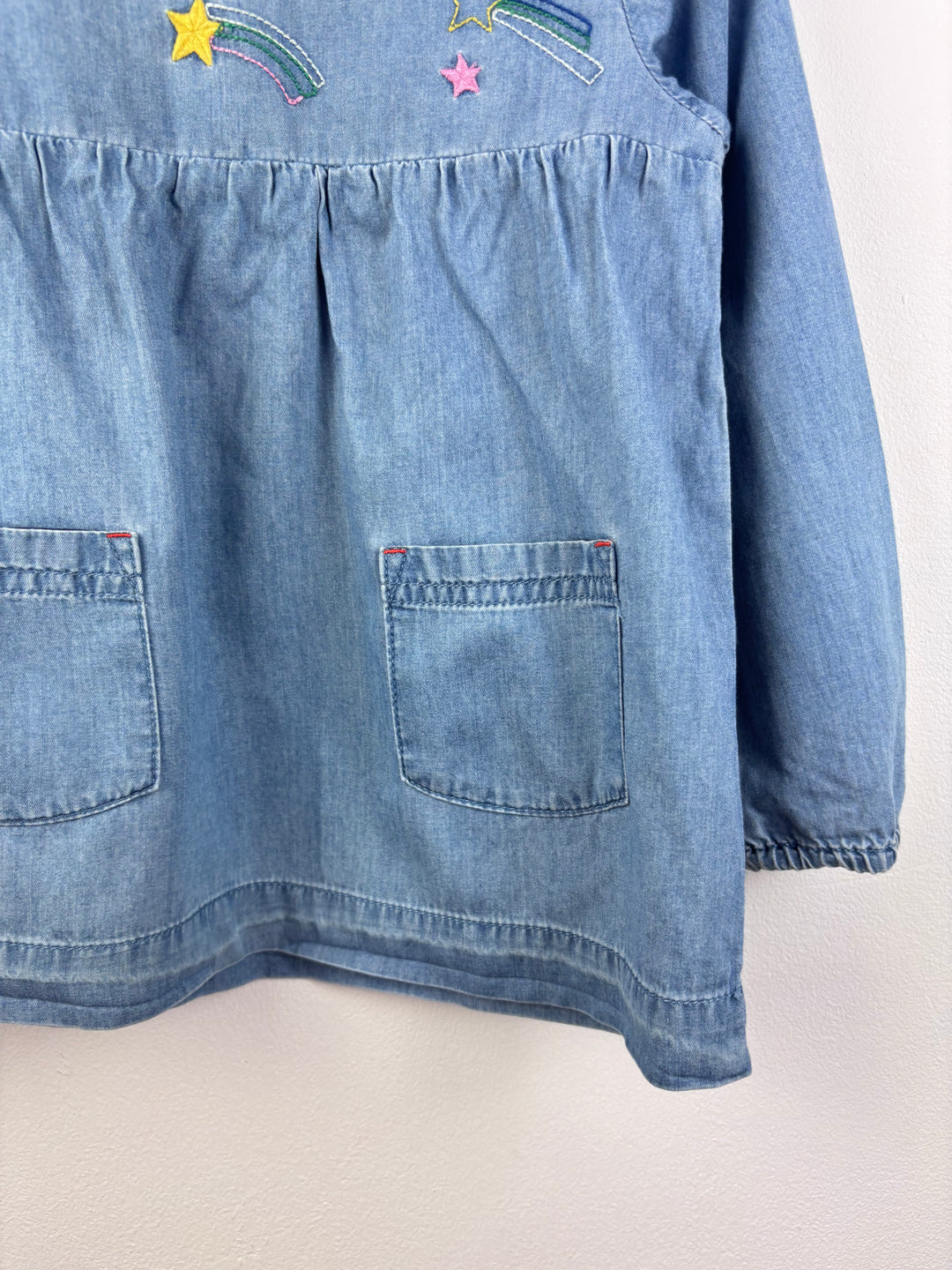 Mini Boden Denim Top 3-4 Years-Tops-Second Snuggle Preloved